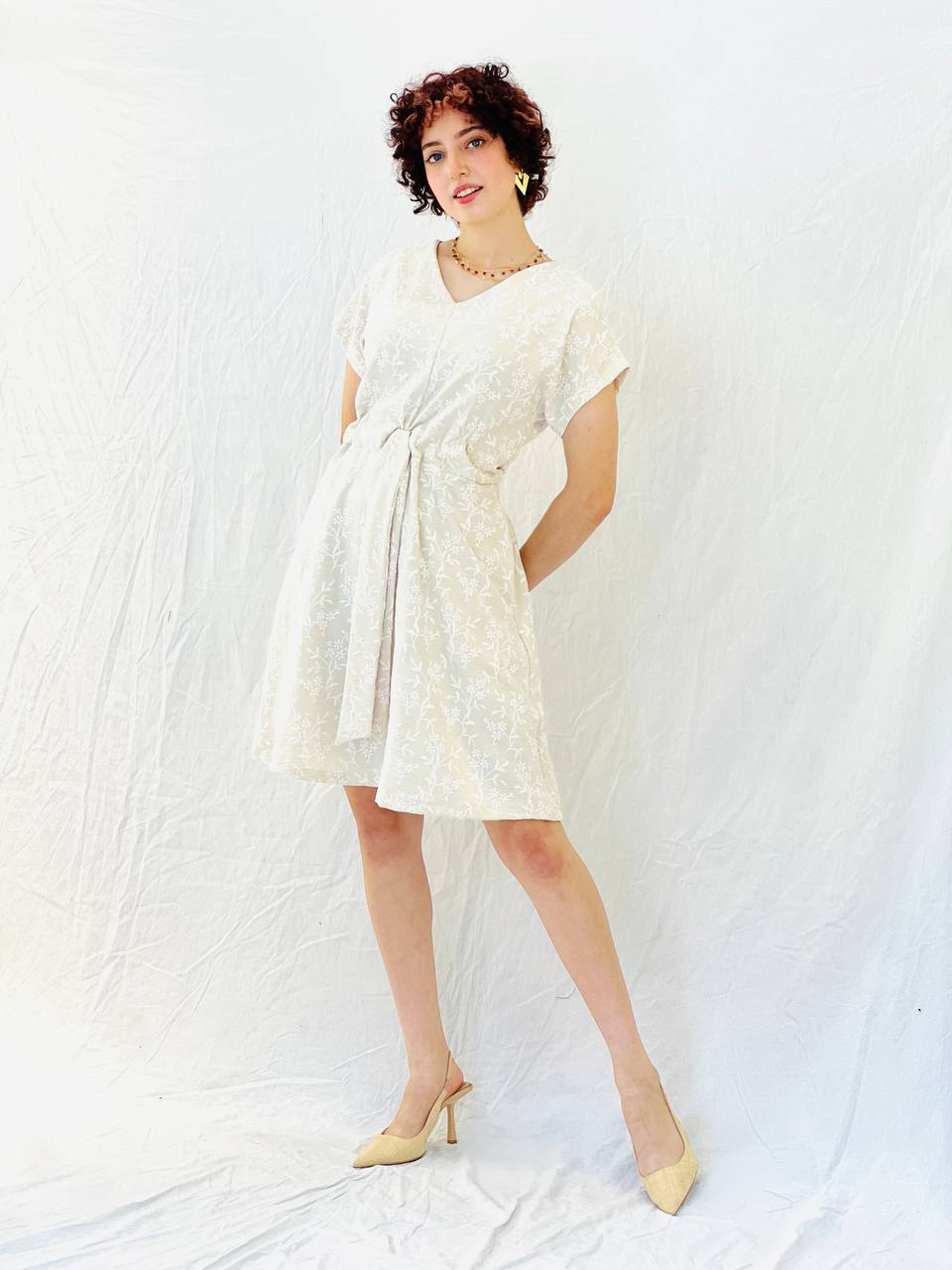 שמלת שקד- זהב