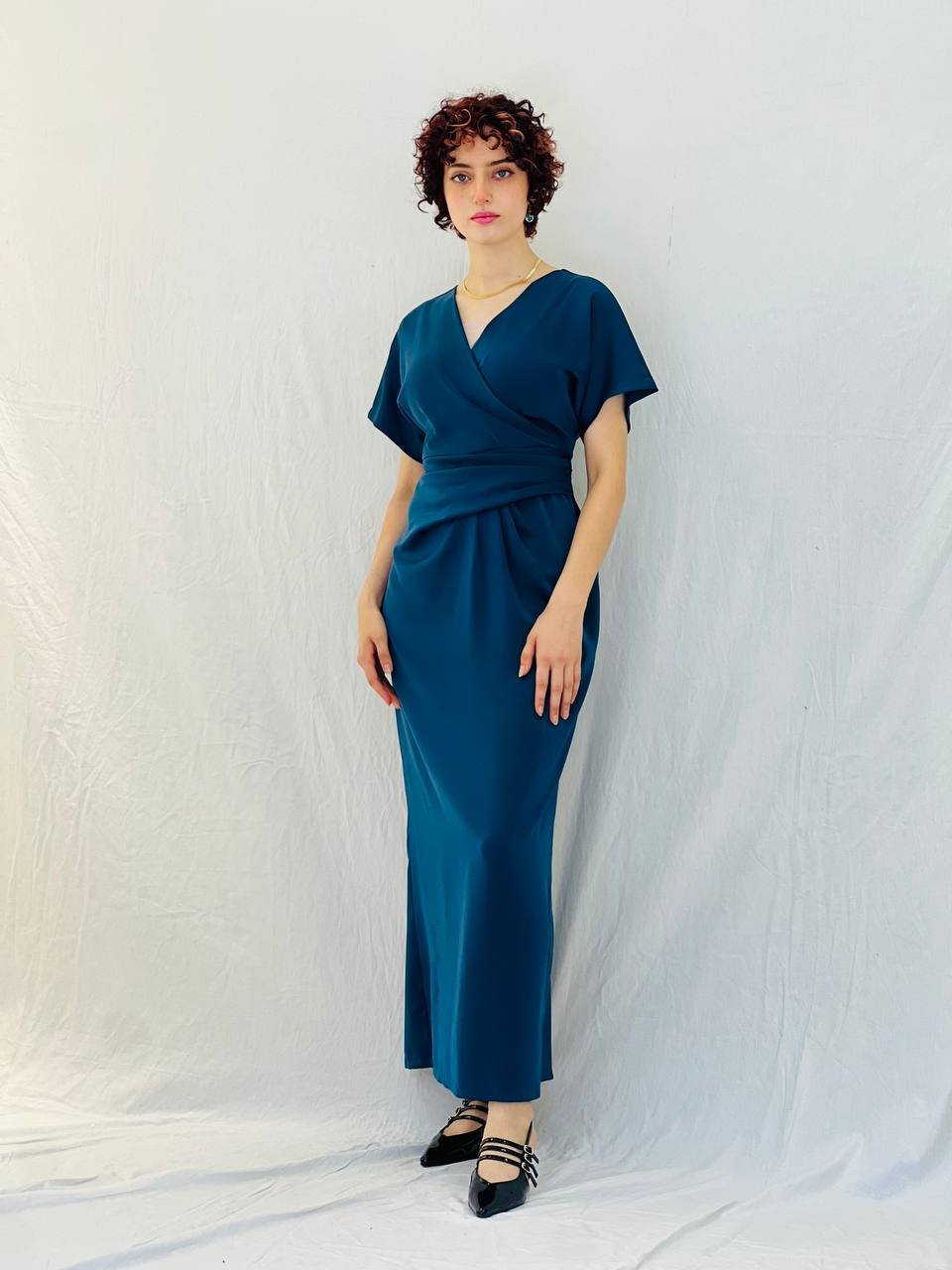 שמלת אליזבת-  כחול