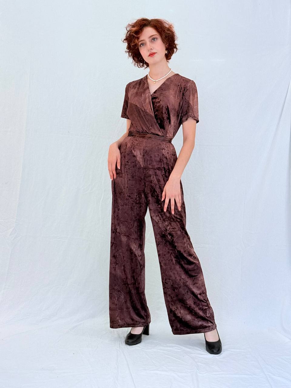 אוברול אוראל- חום נחושת