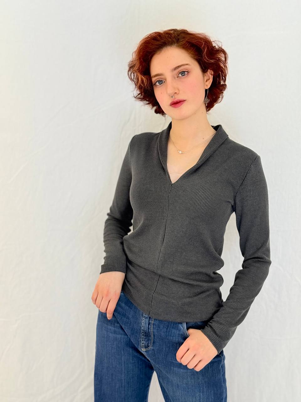 חולצת ליאן- שחור