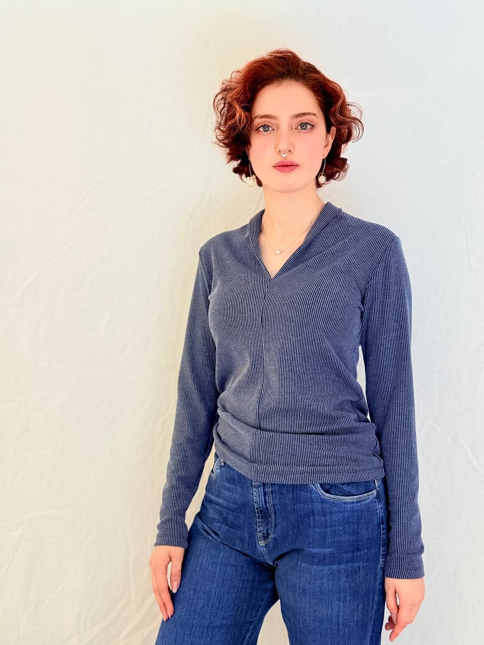 חולצת ליאן- כחול