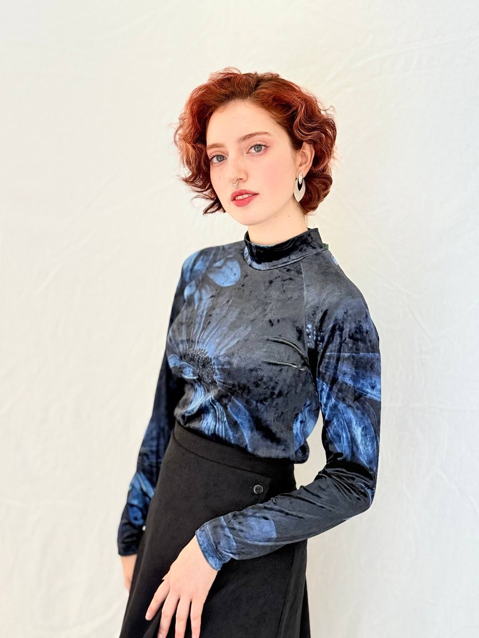 חולצת מאור- כחול עמוק