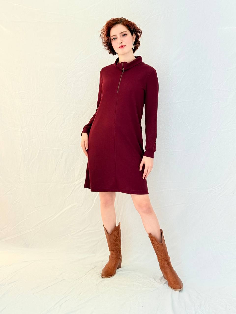 שמלת מליסה - בורדו