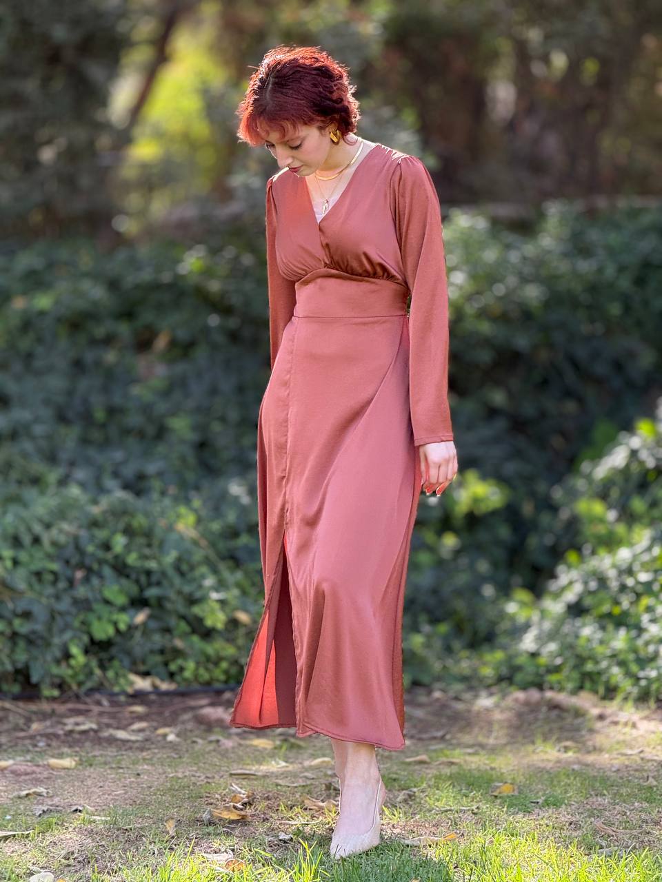 שמלת סילבי- חמרה