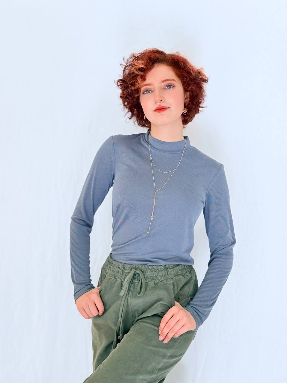 חולצת רות- אפור