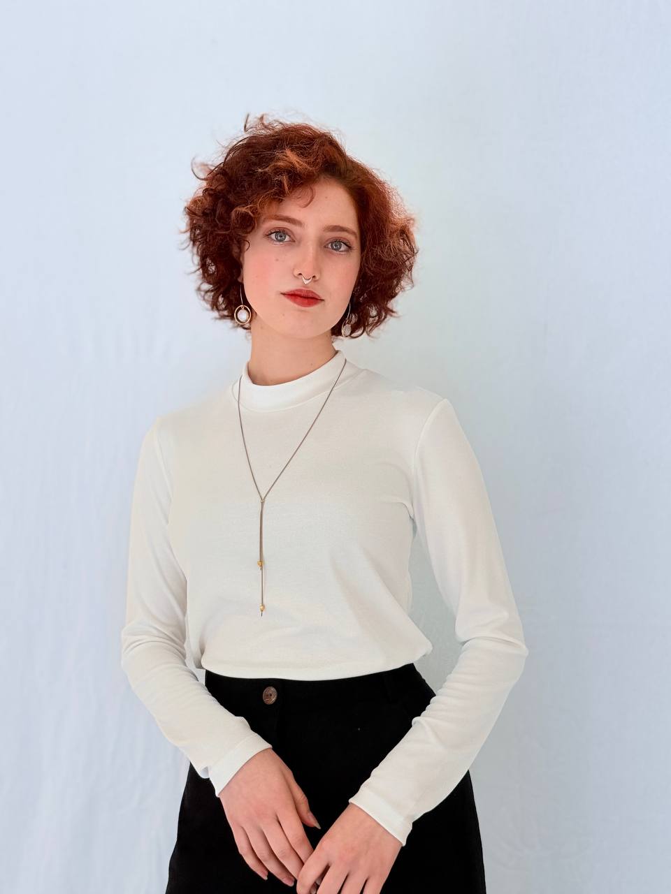 חולצת רות- לבן