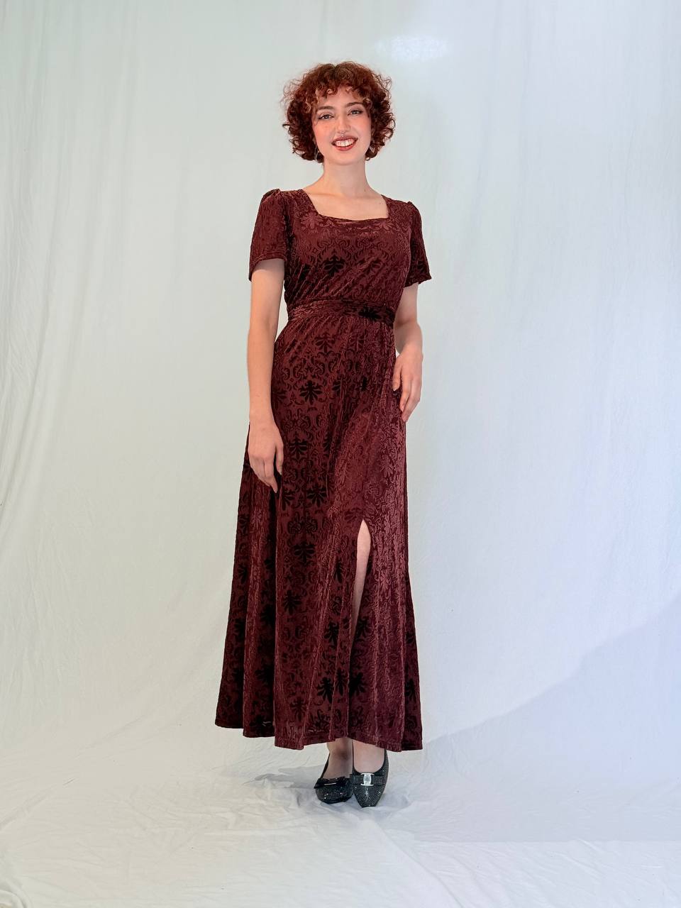 שמלת יסמין- אדום