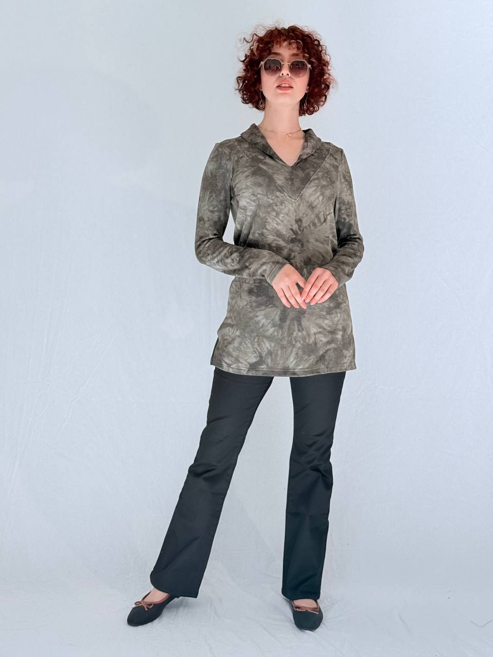 טוניקת פז- ירוק