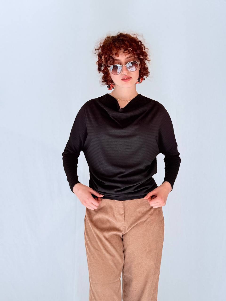 חולצת איטלי- שחור