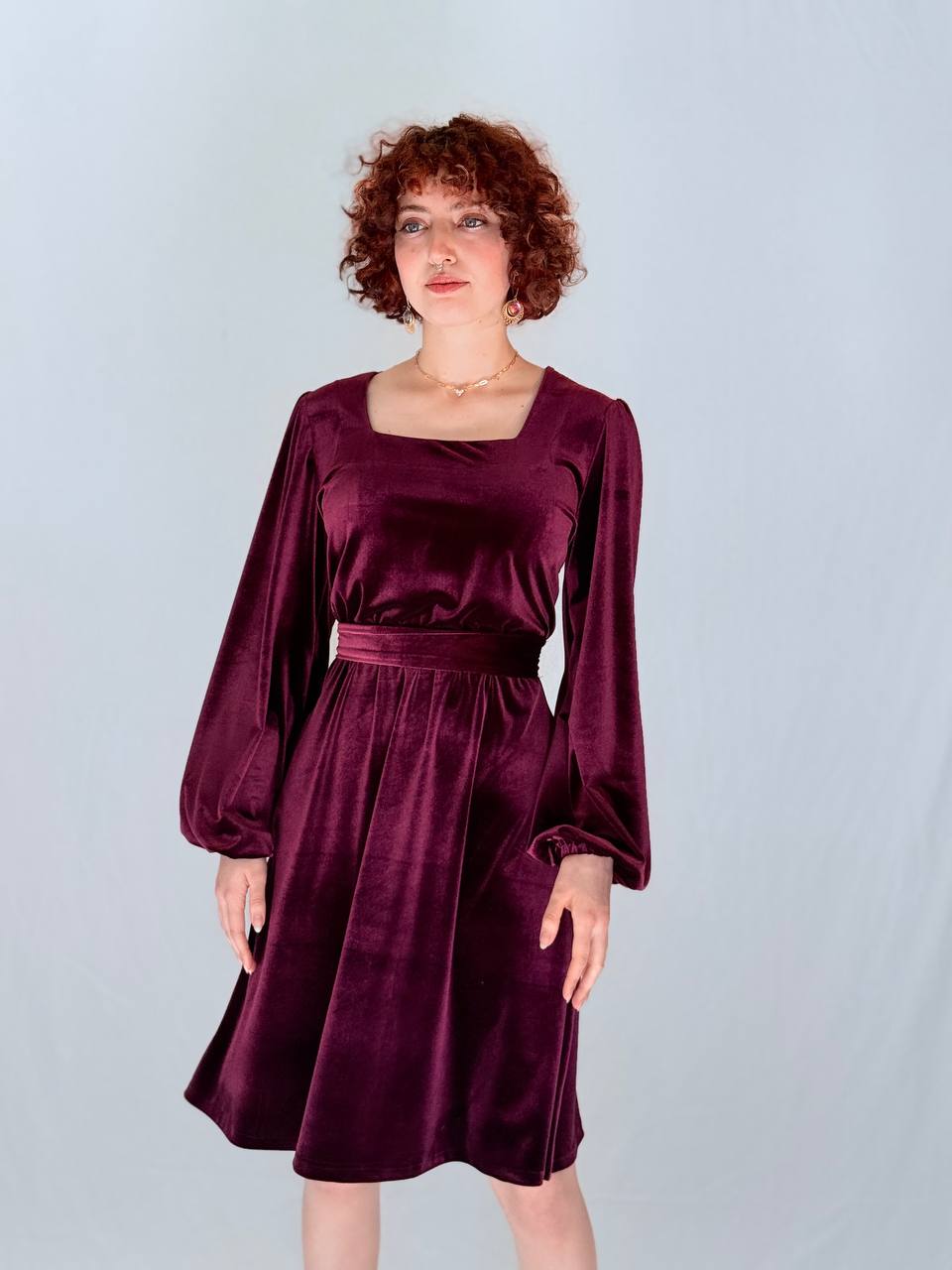 שמלת אמילי- סגול