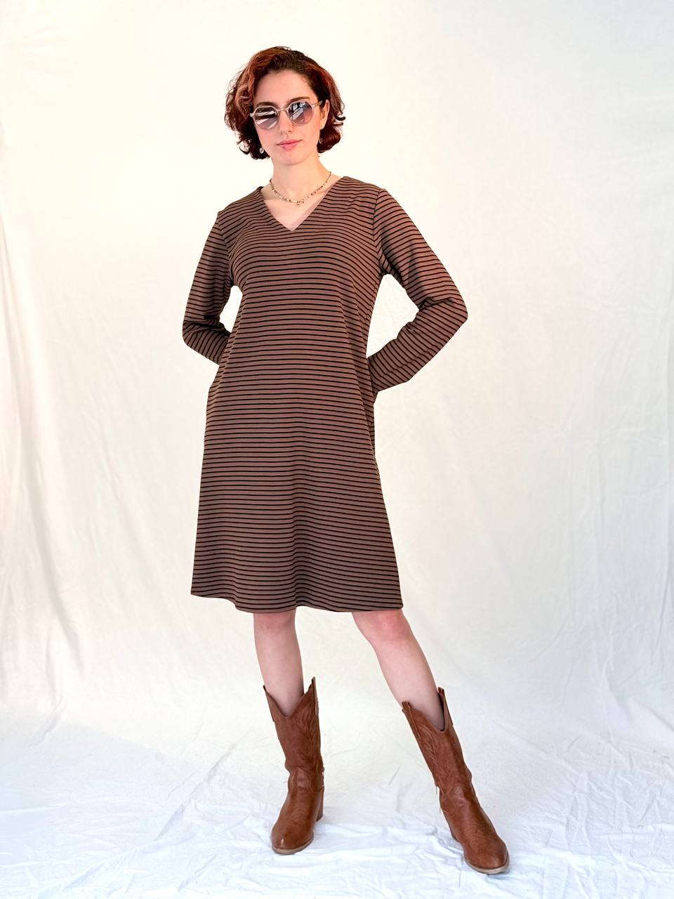 שמלת ליאור- חום