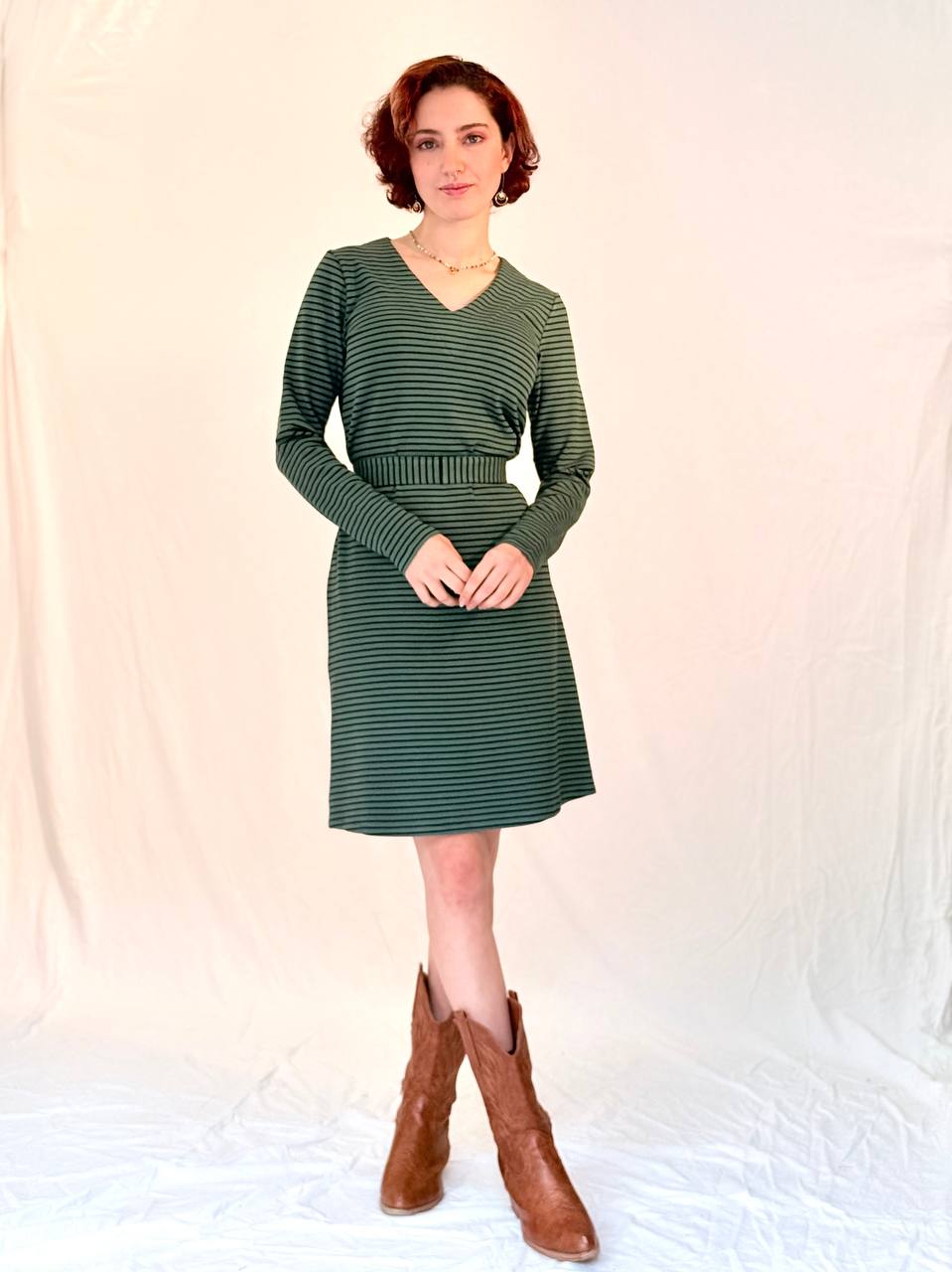 שמלת ליאור- ירוק