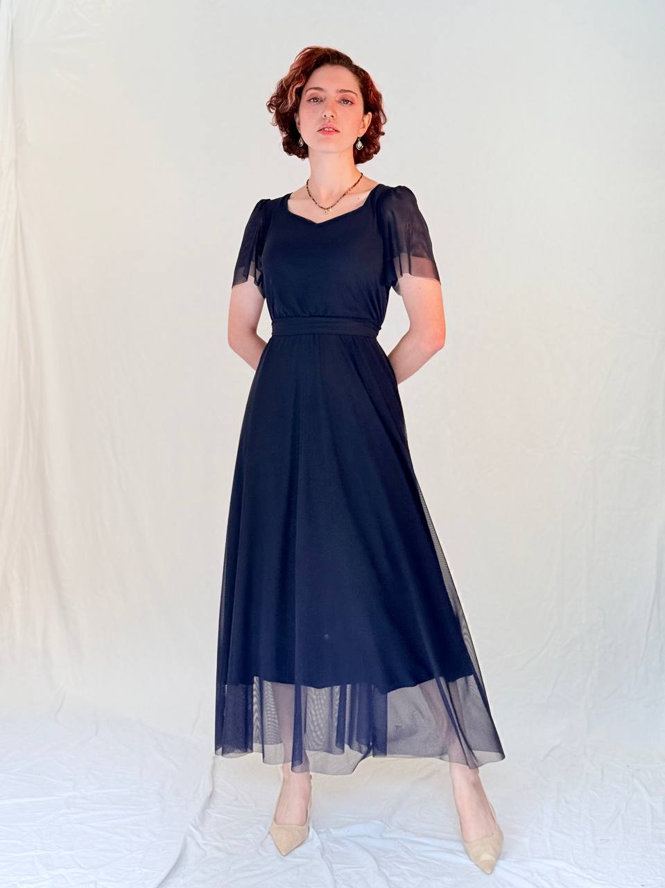 שמלת פיונה- כחול