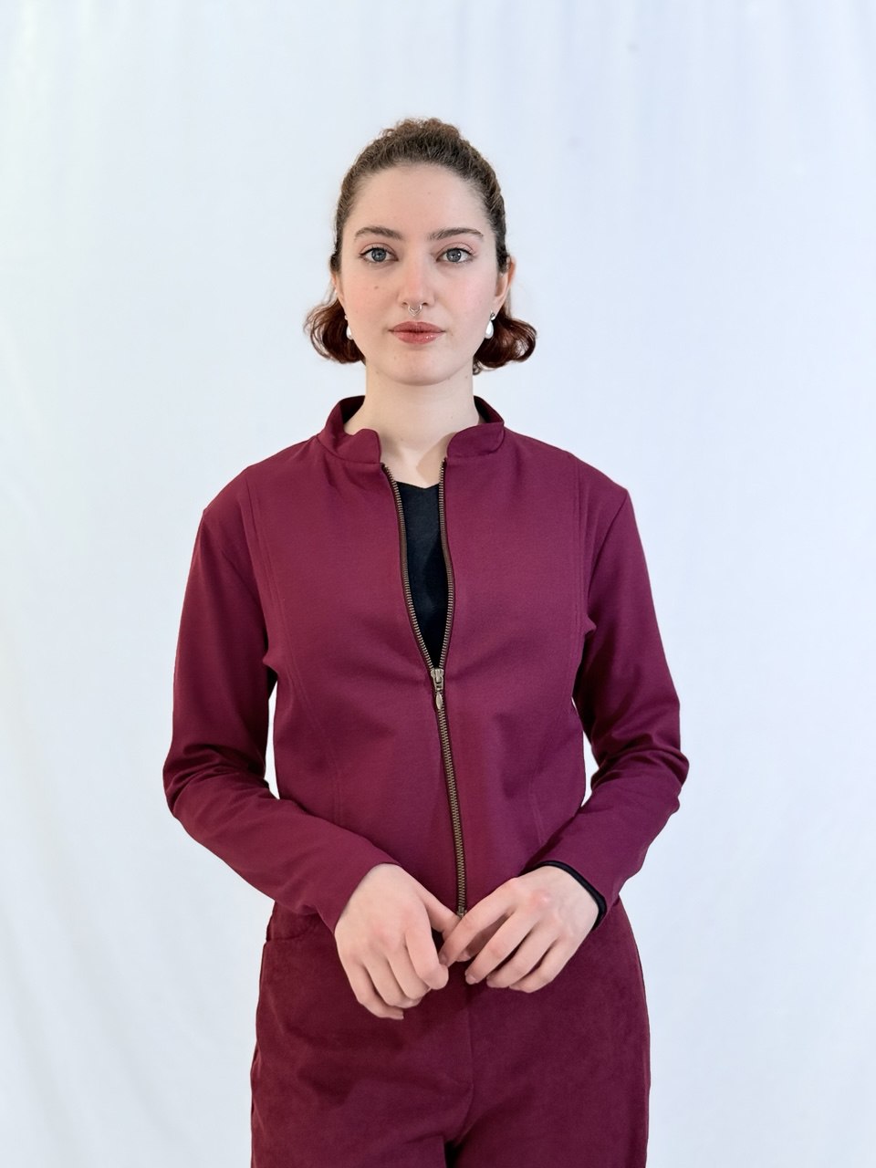 ג'קט נעמי- בורדו