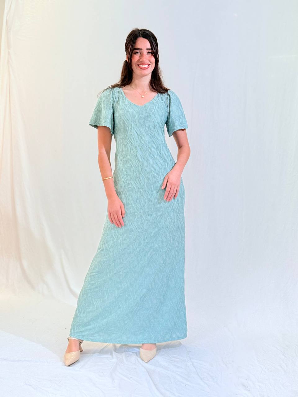 שמלת דורין- תכלת