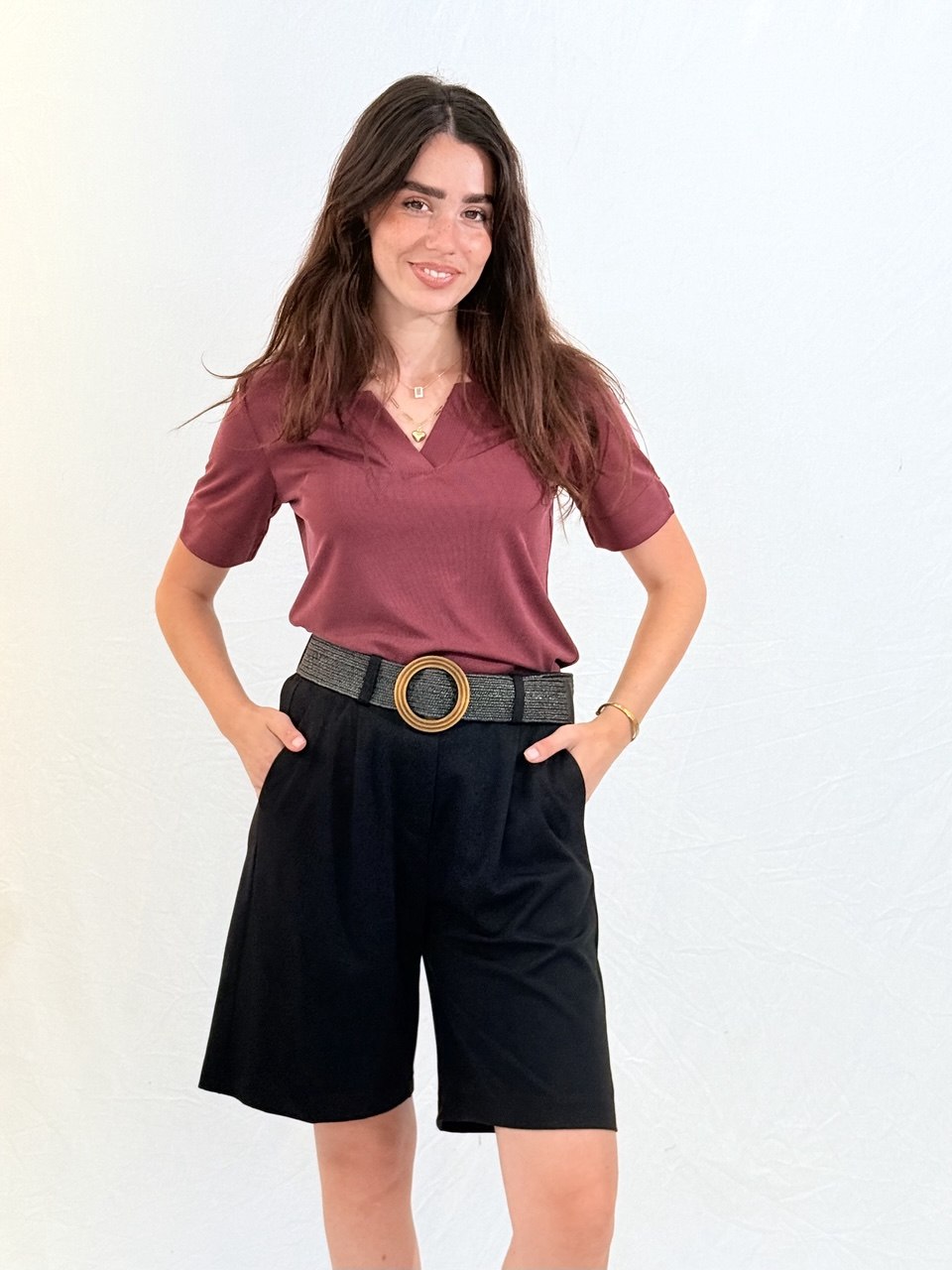 מכנס קלייד- שחור